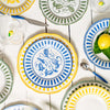 Assiette calotte porcelaine verte 22cm Napoli Table Passion