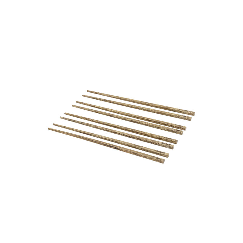 Lot de 4 baguettes bois wenge Shoku