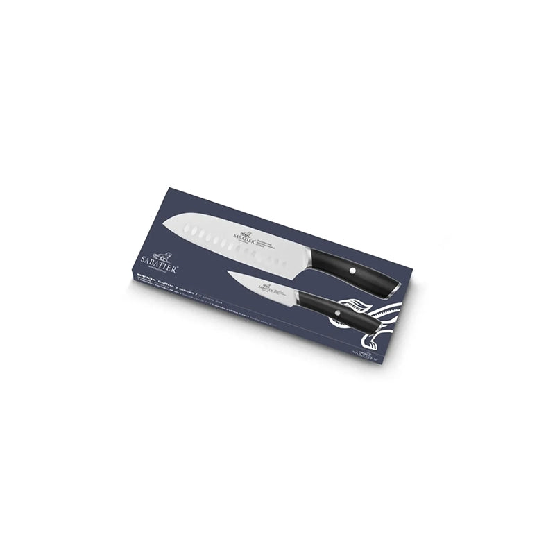 Coffret exotique de 2 couteaux Pyxis Sabatier International