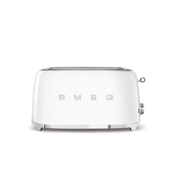Grille-pain 4 tranches Blanc Années 50 Smeg