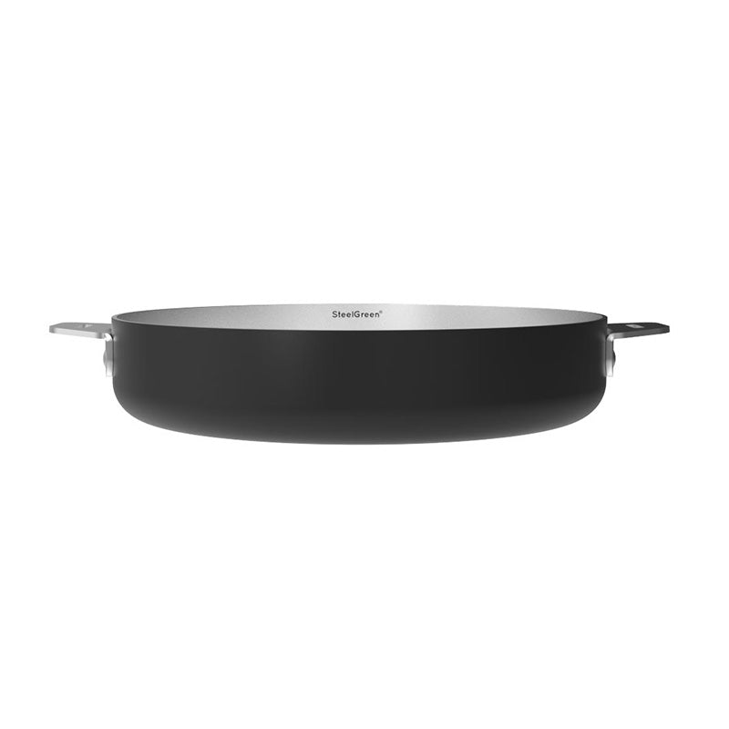Poêle en inox 24 cm graphite La Merveilleuse Cookut