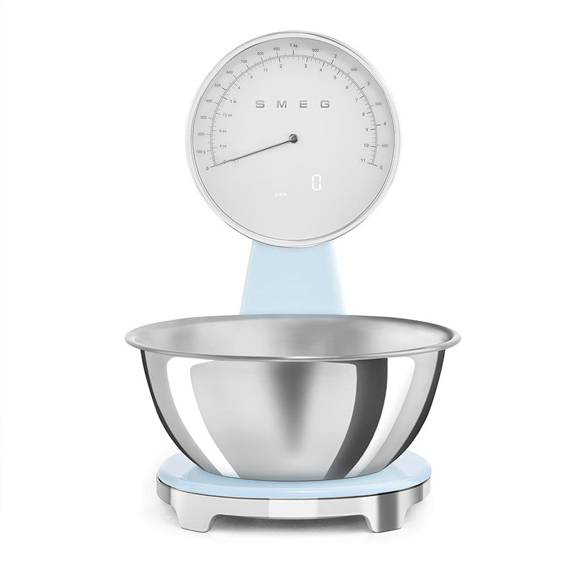Balance de cuisine Bleu Azur Brillant Collezione Smeg