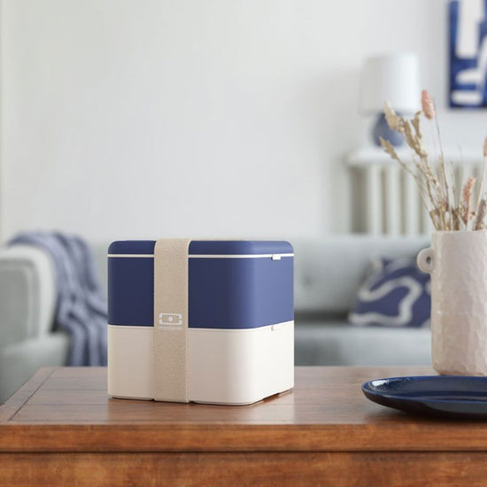 Bento MB Square bleu Natural