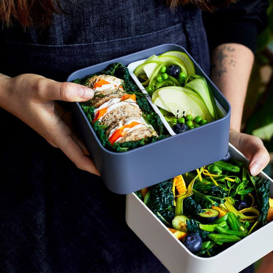 Bento MB Square bleu Natural
