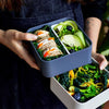 Bento MB Square bleu Natural