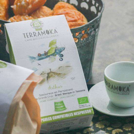 Capsules de café bio compostables 15 Arthur Terramoka