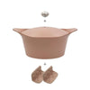 Cocotte personnalisable 28 cm rose Cookut