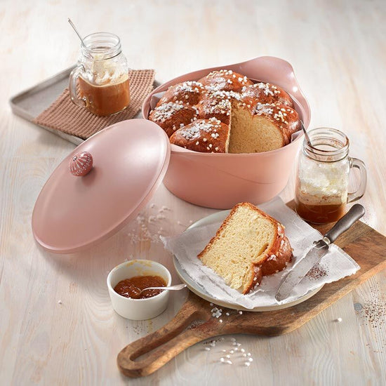 Cocotte personnalisable 28 cm rose Cookut