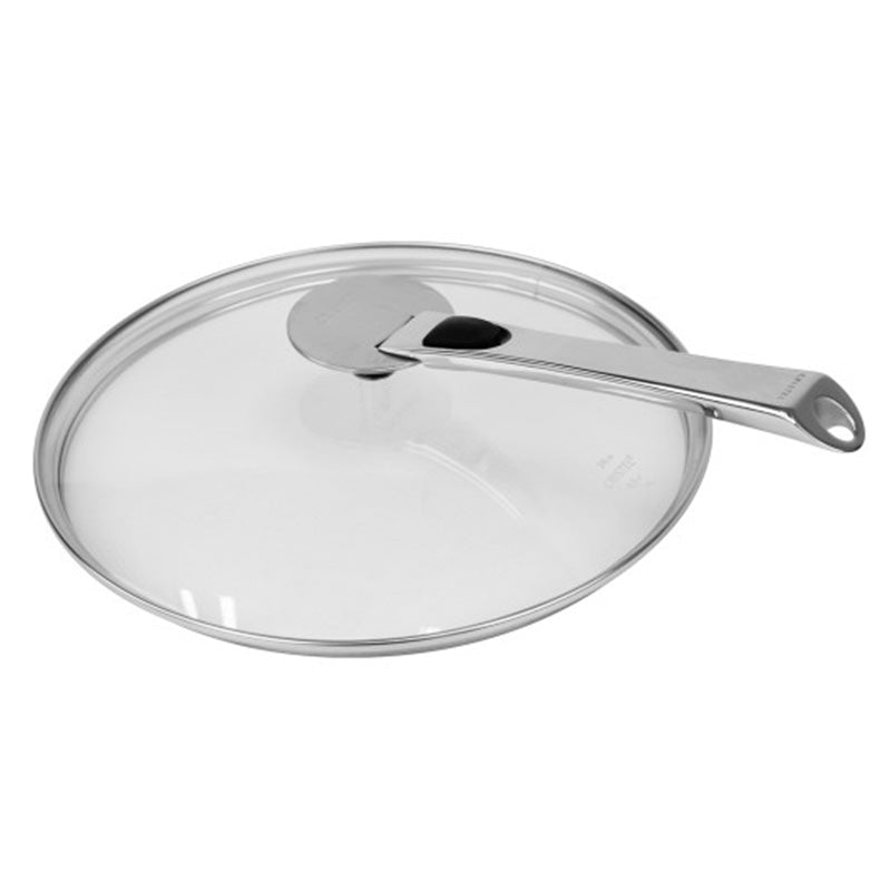 Couvercle Platine en verre bombé 16 cm Mutine Cristel