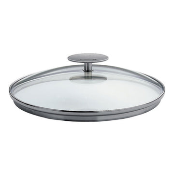 Couvercle Platine en verre bombé 14 cm Mutine Cristel