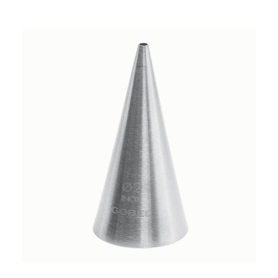 Douille unie inox 2mm Gobel