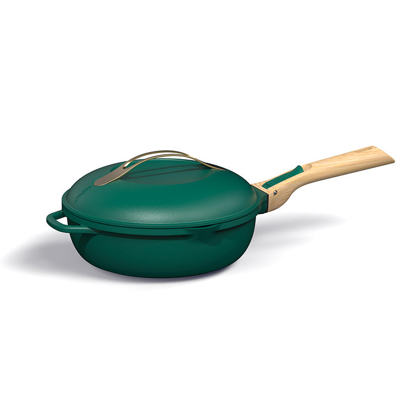 Poêle à tout faire en métal 24 cm fougère La Fabuleuse Cookut