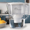 Carafe filtrante blanche de 1,2L Little Balance
