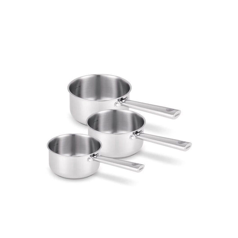 Set 3 casseroles Inox 16 et 20 cm Cicla Beka
