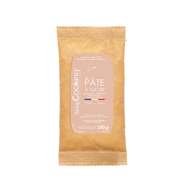 Pâte à sucre 250g lin ScrapCooking