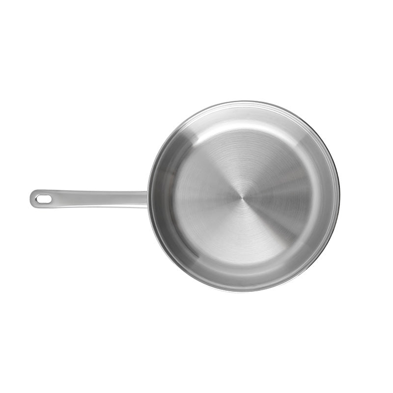 Poêle à fond lisse en inox 20cm Artame