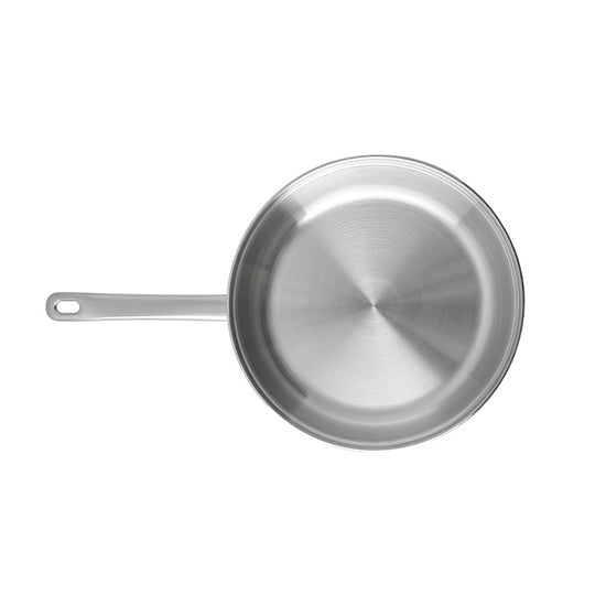 Poêle à fond lisse en inox 26cm Artame