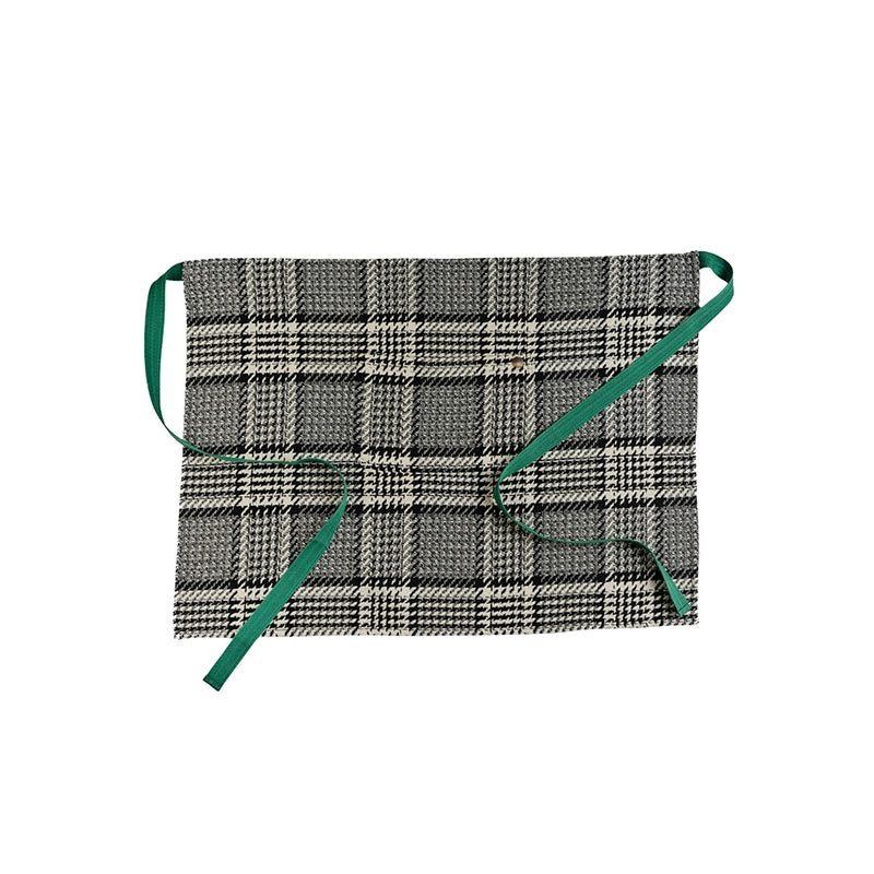 Demi-tablier en coton Dipsyrex Vert Les Tabliers de Julie Andrieu