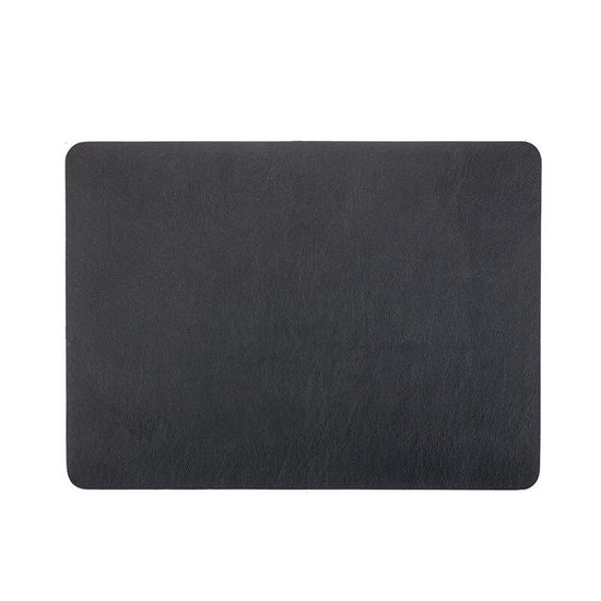Set de table simili cuir Noir