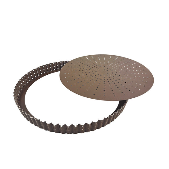 Tourtière cannelée perforée 20cm Gobel